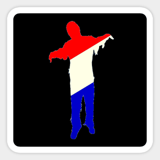 Patriot Zombie Sticker